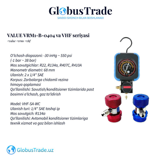 VALUE VRM1-B-0404 va VHF seriyasi