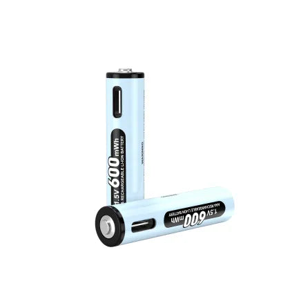 Rechargeable Lithium AAA Battery 600mWh
