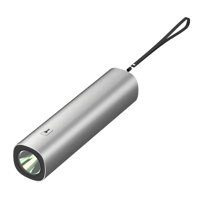 Portable Aluminum Power Bank 5000mAh With Flashlight