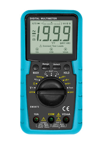 ЦИФРОВОЙ МУЛЬТИМЕТР Модель: EM3673