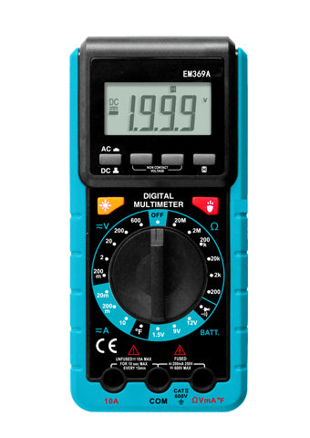 ЦИФРОВОЙ МУЛЬТИМЕТР Модель: EM369A