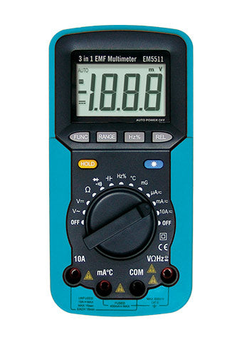 Маркировка ETL 3 в 1 ЭМП цифровой мультиметр Модель: EM5511