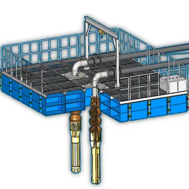 Плавучая насосная станция