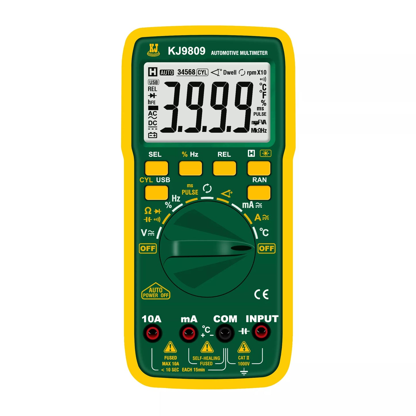 Avtomobil multimetri KJ9809