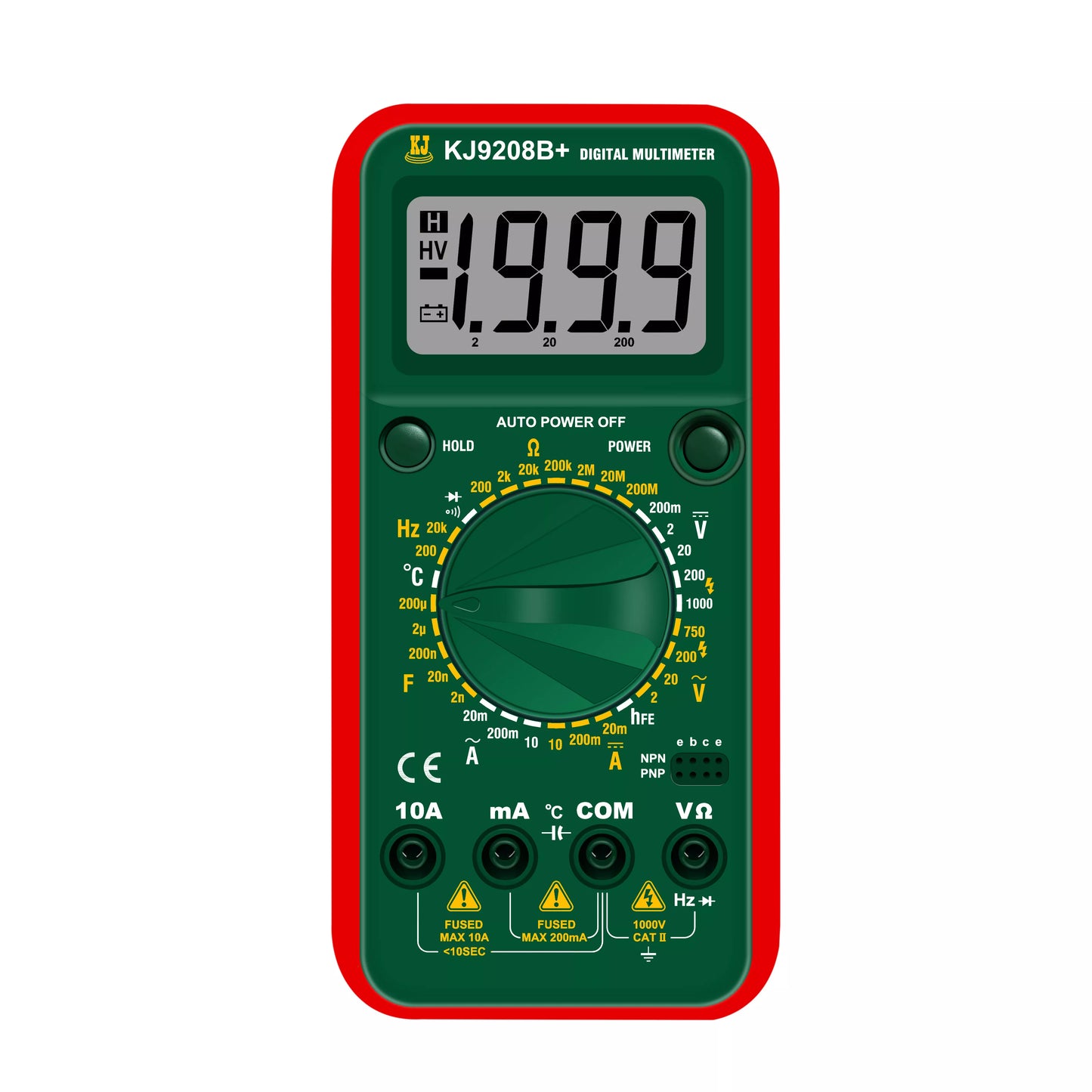Цифровой мультиметр KJ9208B+
