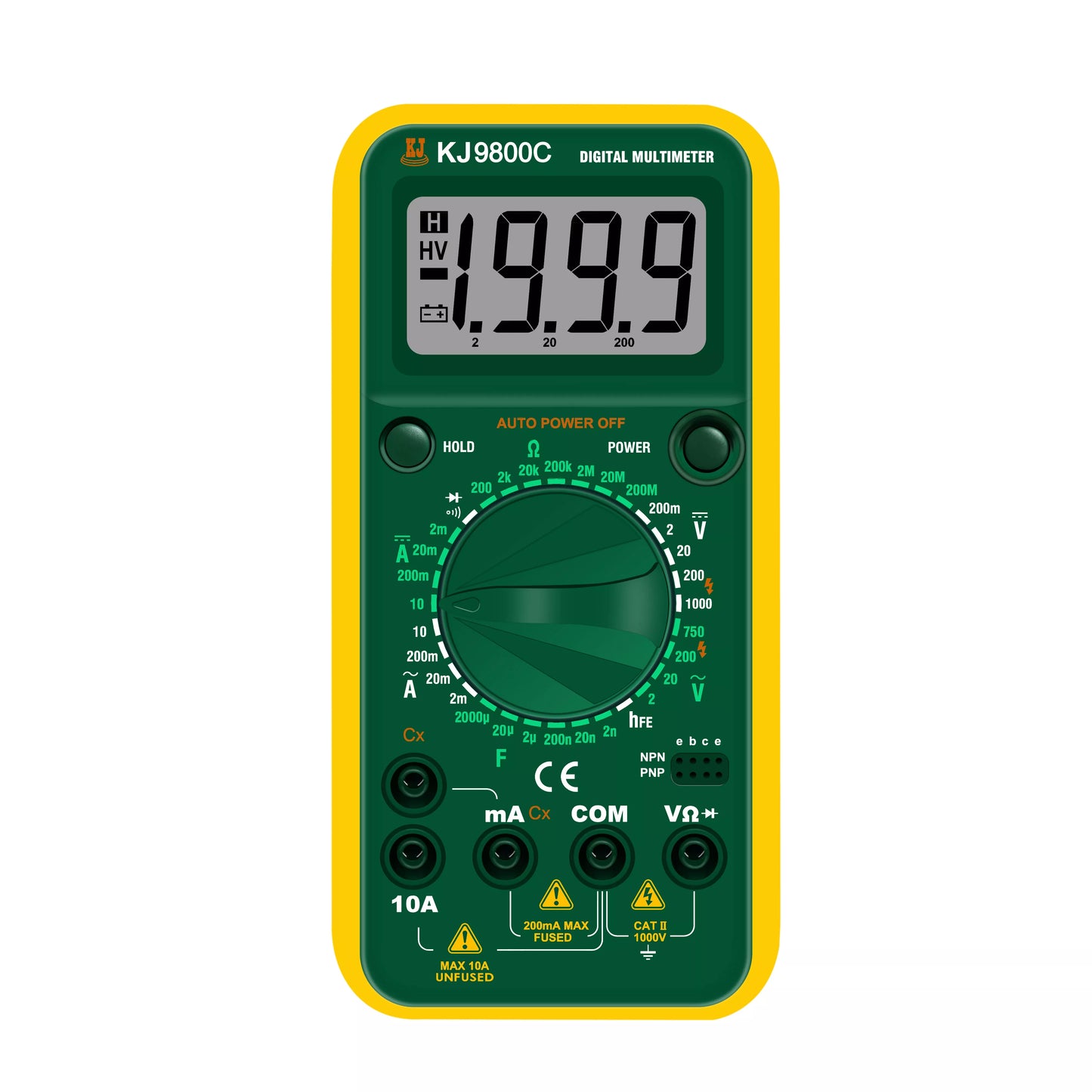 KJ9800C raqamli multimetr