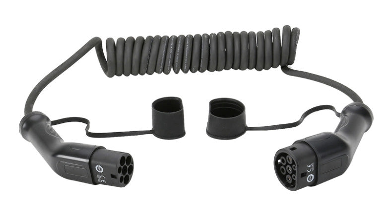 Кабель для зарядки электромобиля Mode 3 IEC 62196-2 16A 32A Male To Female Type 2 EV Cable