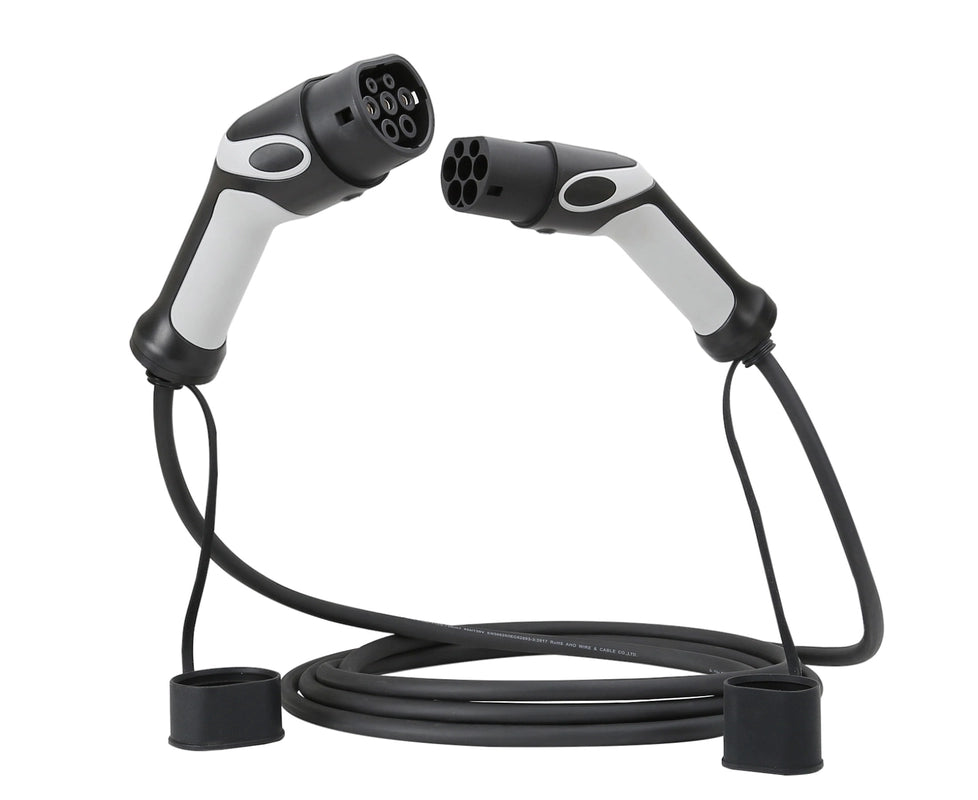 IEC 62196 Трехфазный кабель для зарядки электромобиля 16A 32A Тип 2 - Тип 2 Кабель для зарядки электромобиля