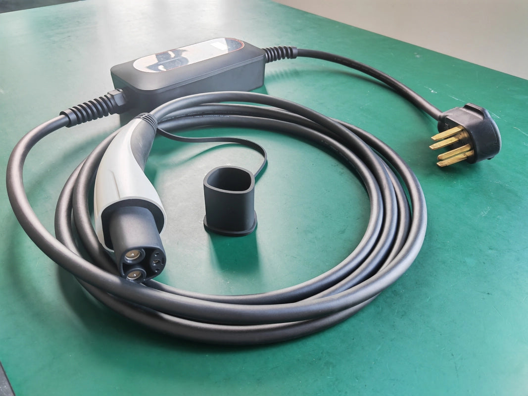 32A Портативная мобильная зарядная станция Tesla EV Charger с NEMA 14-50