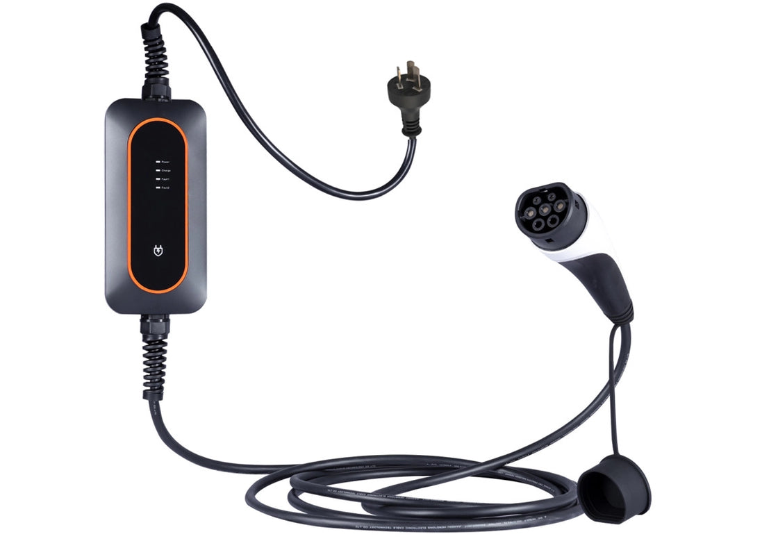 Портативное зарядное устройство для электромобиля с разъемом AU 10A 15A Тип 1 Тип 2 Зарядное устройство для электромобиля с ЖК-дисплеем