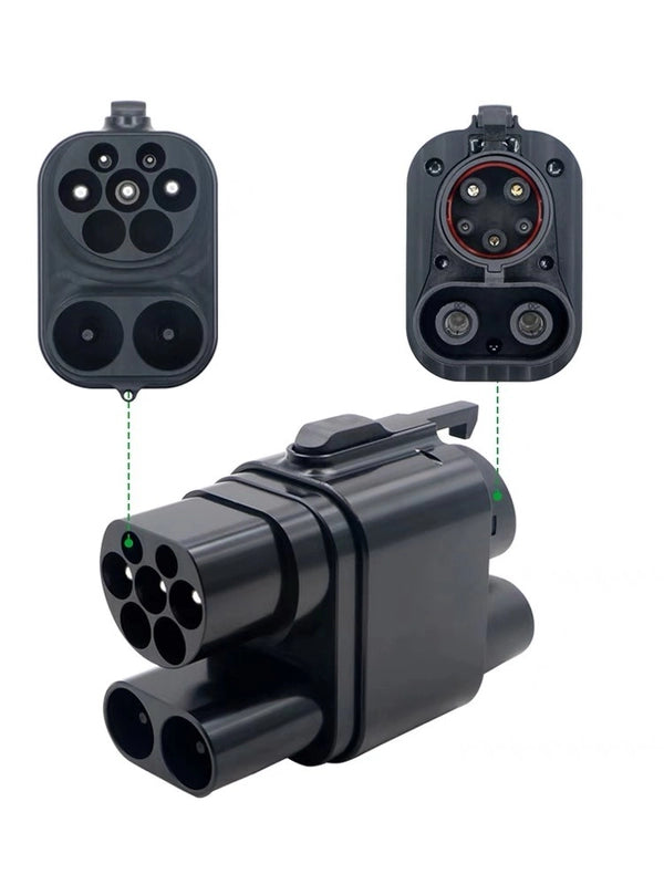 CCS2 - CCS1 DC адаптер AC 50A - DC 250A адаптер быстрой зарядки для электромобилей DC быстрое зарядное устройство