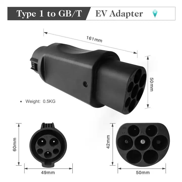 32A 250V SAE J1772 к GBT EVSE адаптер тип 1 к GBT адаптер преобразователь зарядного устройства EV