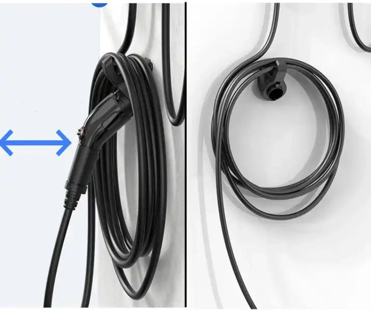 Держатель вилки электромобиля типа 2 IEC 62196 Фиктивная розетка типа 2 Зарядное устройство электромобиля Держатель кабеля электромобиля