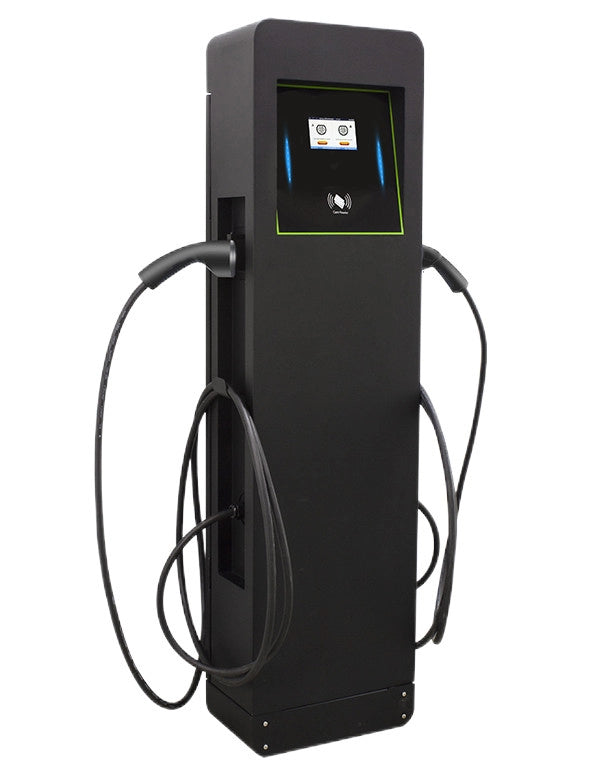 22KVt / 44kVt elektr avtomobil zaryadlovchi qoziq 32A 3 fazali 2-toifa AC EV avtomobil zaryadlash stansiyasi