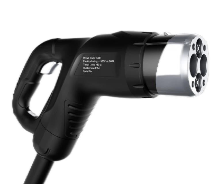 Разъем CHAdeMO 125A 150A 200A 1000V DC для быстрой зарядки, разъем/розетка для электромобиля, однофазный, с кабелем длиной 5 метров