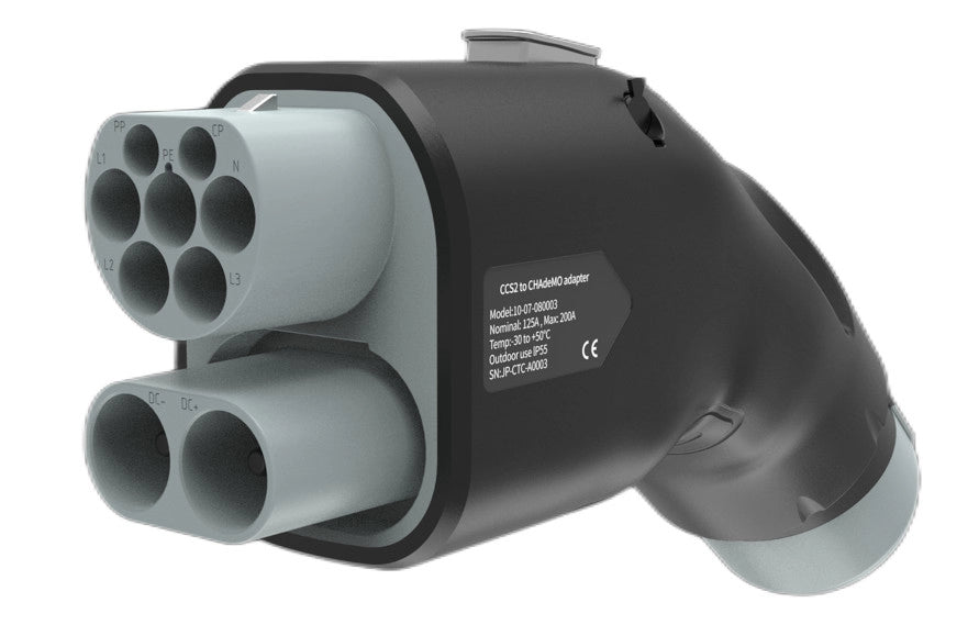 250A CCS2 CHAdeMO adapter DC tez EV zaryadlash adapteri Combo 2 Nissan Leaf egasi uchun CHAdeMO EVSE adapter