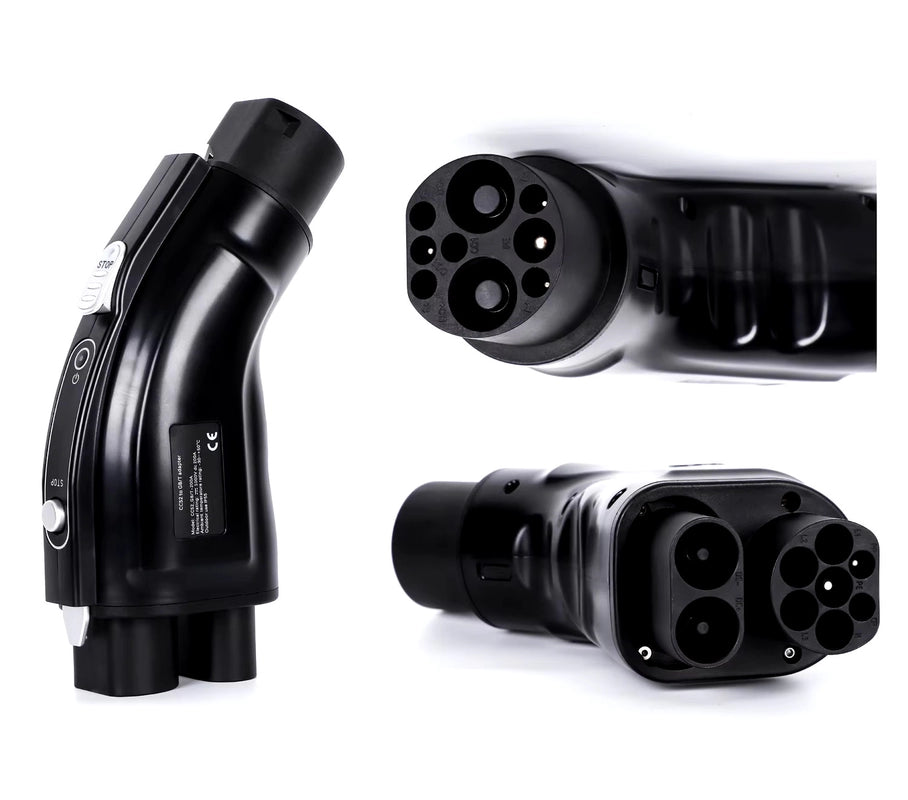 GBT EV elektr avtomobili Xitoy avtomobili uchun 250A DC CCS2 dan GBT tez EVSE adapteriga