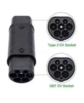32A 7kW 22kW Тип 2 в GB/T EV зарядный преобразователь EVSE адаптер