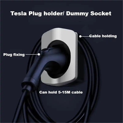 Tesla Dummy Socket Аксессуары для зарядки электромобилей NACS Plug Holder Tesla