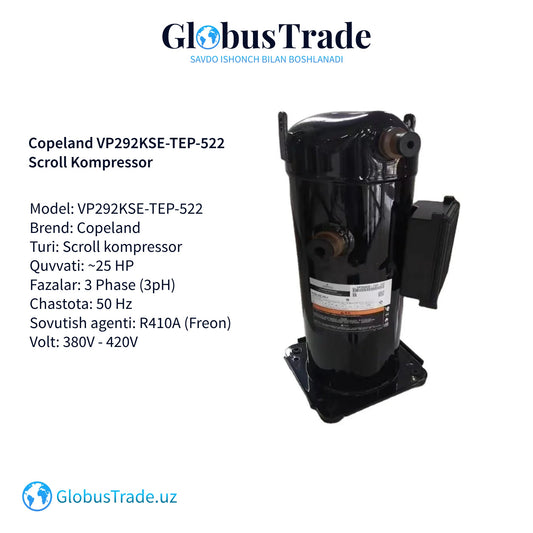 Copeland VP292KSE-TEP-522 Scroll Kompressor