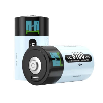 Rechargeable Lithium D Battery 6100mWh