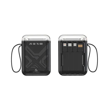 Portable Power Bank 10000mAh With Cable