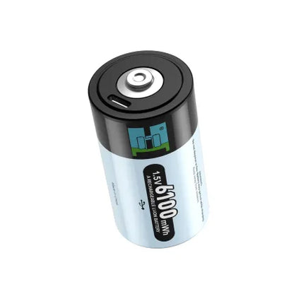 Rechargeable Lithium D Battery 6100mWh