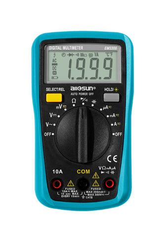 ЦИФРОВОЙ МУЛЬТИМЕТР Модель: EM3300