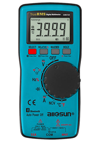 ЦИФРОВОЙ МУЛЬТИМЕТР Модель: EM3720