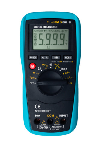 TRUE RMS МУЛЬТИМЕТР Модель: EM6180