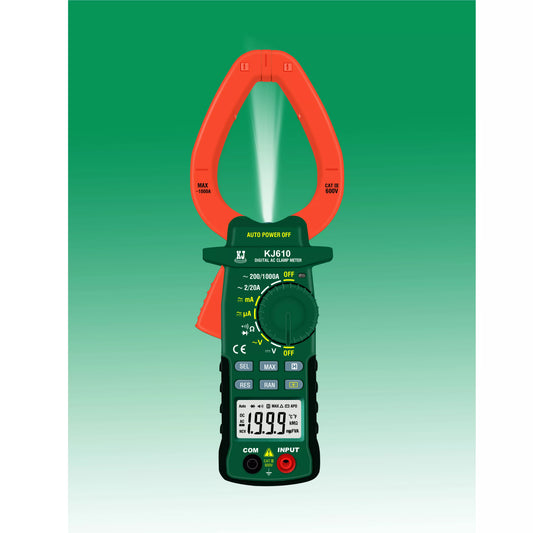 Raqamli qisqichli multimetr KJ610