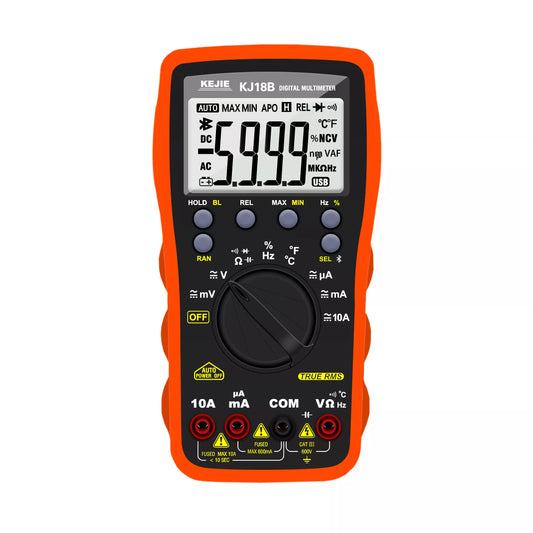 KJ18B (Yangi) Bluetooth raqamli multimetri