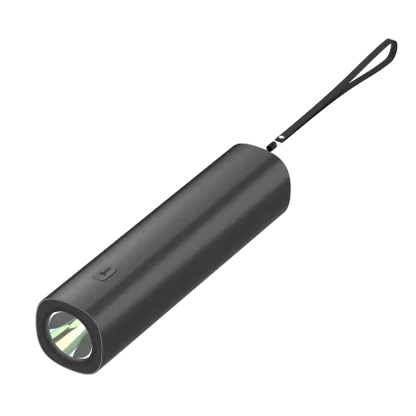 Portable Aluminum Power Bank 5000mAh With Flashlight