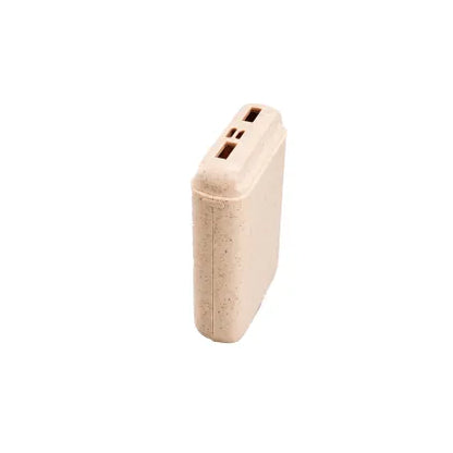 Biodegradable Wheat Straw mini Power Bank 10000mAh