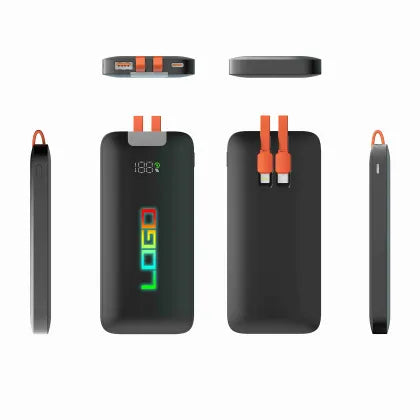 Illuminated Logo Customized 10000mAh Power Bank