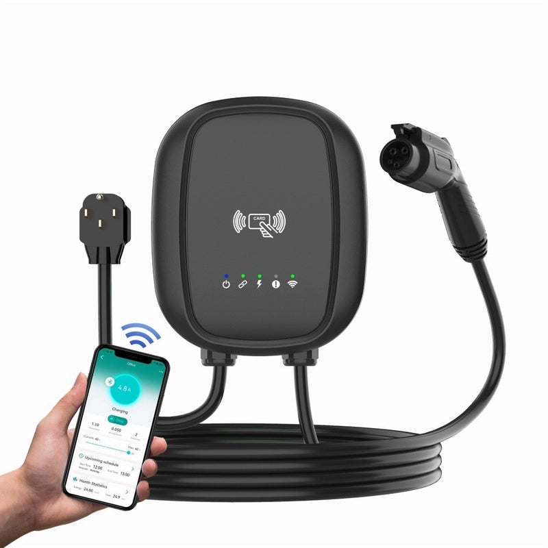 Wallbox devorga o'rnatilgan elektr avtomobil zaryadlovchi qurilmasi 16A / 32A 7kVt EV avtomobil zaryadlash stantsiyasi