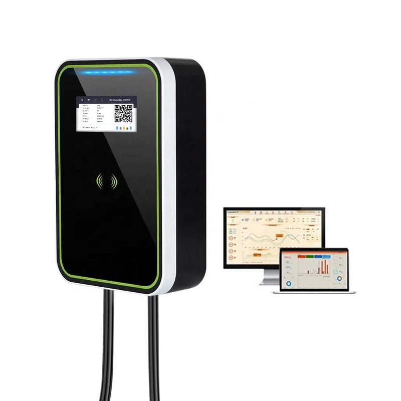 OCPP 1.6J 32A 3 фазы Wallbox EV зарядное устройство Pile 7kw - 22kw 380V Wallbox зарядное устройство для электромобиля