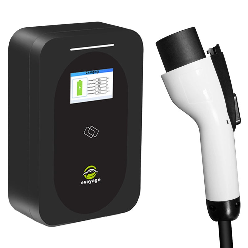 AC Wallbox GB/T EV Charger 32A 7kw Electric Car Charger с 5m GBT зарядным пистолетом