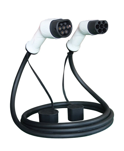 Кабель для зарядки электромобиля Mode 3 IEC 62196-2 16A 32A Male To Female Type 2 EV Cable