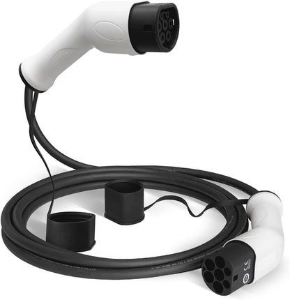 Кабель для зарядки электромобиля Type 2 в Type 2 Mode 3 1/3 фазы 3,6 кВт 7 кВт 11 кВт 22 кВт