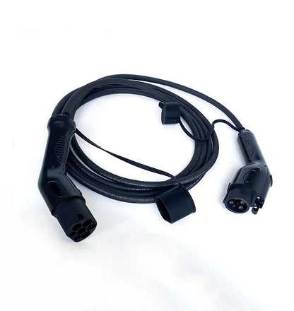 Кабель для зарядки электромобиля типа 2 - типа 1, режим 3, IEC 62196-2 - разъем электромобиля SAE J1772