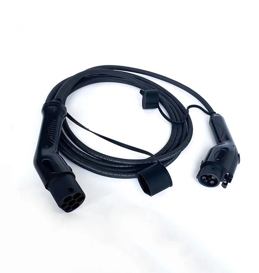 Кабель для зарядки электромобиля типа 2 - типа 1, режим 3, IEC 62196-2 - разъем электромобиля SAE J1772