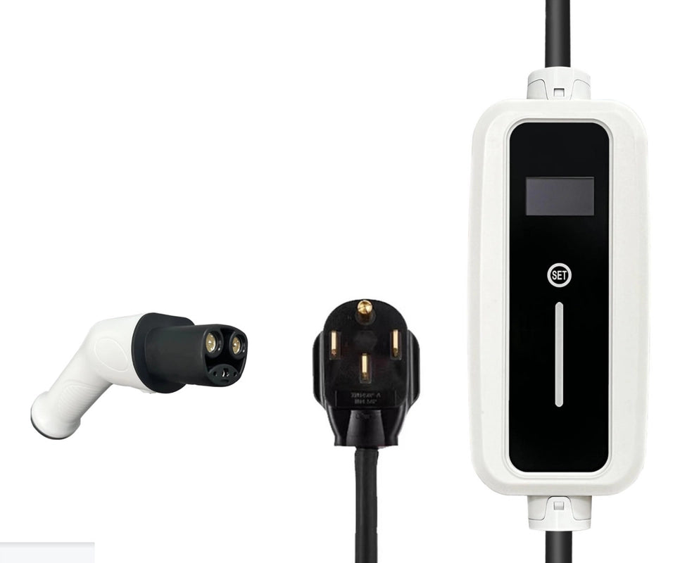 NACS Tesla Портативное зарядное устройство для электромобилей 40A Мобильные зарядные устройства для электромобилей с вилкой Nema 14-50