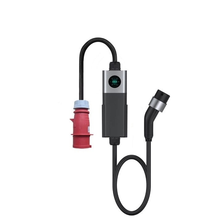 7 кВт 11 кВт 22 кВт Портативное зарядное устройство для электромобилей GB/T Зарядная станция для электромобилей Тип 2 Тип 1