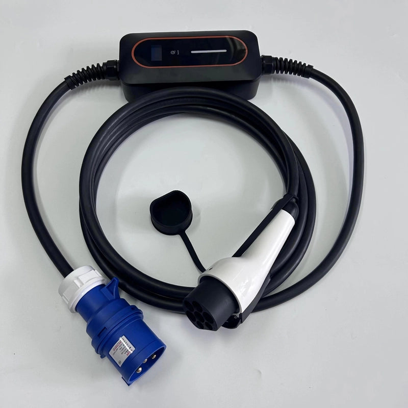 AC Home Portable GB/T EV Charger 230V Electric Car Charger 7kw 32a