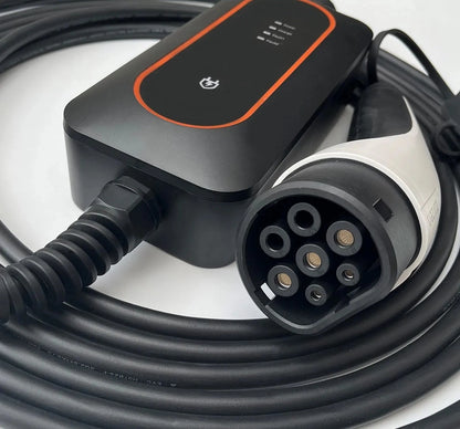 7 кВт Тип 2 зарядное устройство для электромобиля 32A портативное мобильное зарядное устройство для электромобиля IEC62196-2