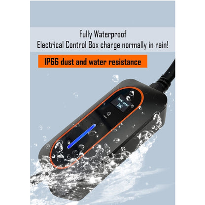 7 кВт Тип 2 зарядное устройство для электромобиля 32A портативное мобильное зарядное устройство для электромобиля IEC62196-2