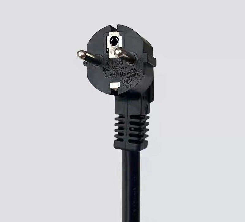 Портативное зарядное устройство для электромобиля переменного тока типа 2 с вилкой Schuko 16A и ЖК-дисплеем