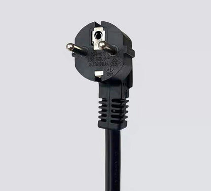 Портативное зарядное устройство для электромобиля переменного тока типа 2 с вилкой Schuko 16A и ЖК-дисплеем