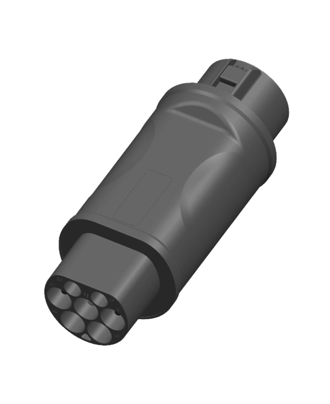 Адаптер Type 1 - GBT для зарядки китайских автомобилей на станции J1772 Type 1 EV, преобразователь зарядного устройства для электромобилей gB/T